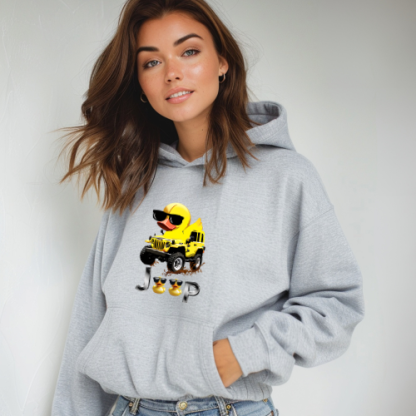 Shaded Jeep Ducking Sweatshirt